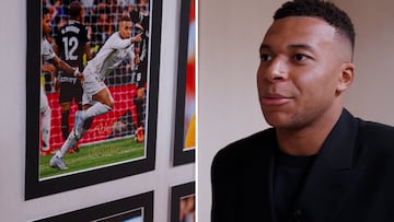 Mbappé recuerda su primer gol de falta con el Madrid y deja una lección de humildad tremenda