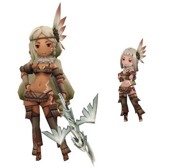 Ilustraci¨®n - Bravely Second (3DS)