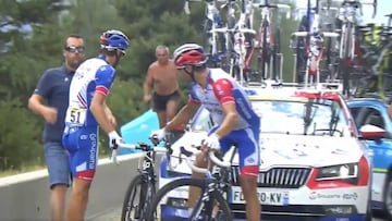 Thiabut Pinot abandona el Tour de Francia 2019.