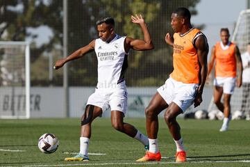 23/08/22 REAL MADRID ENTRENAMIENTO RODRYGO ALABA