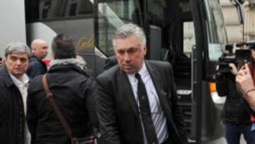 Ancelorri a su llegada a Turín.