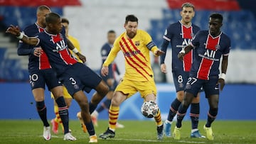 Así le fue a Messi contra el PSG: tres goles en París y remontada histórica