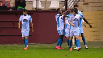 Valentín y el 'Puma' liquidan al Logroñés en la segunda parte