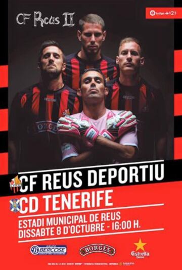 Partido Reus-Tenerife.