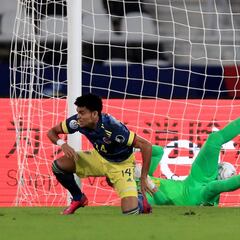 Golazo de Luis Díaz ante Brasil