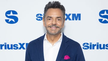 Eugenio Derbez en los estudios de SiriusXM Studios en New York City, NY.