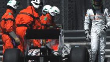 <b>CON PROBLEMAS. </b>Montecarlo es todo un reto para Hispania.