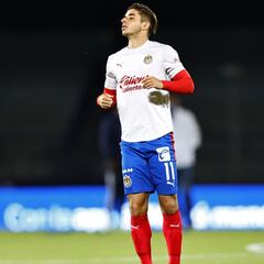 Isaac Brizuela está de regreso con Chivas