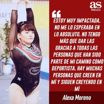 Alexa Moreno tras ganar el Premio Nacional de Periodismo 2019.