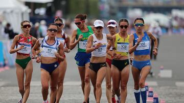 Alegna González y Ever Palma finalizan quintos en marcha mixta