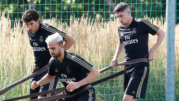 Mayoral, Vallejo y Valverde regresan a los entrenamientos
