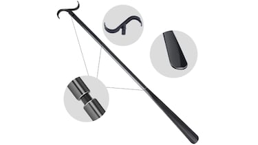 Este bastón con calzador es la mejor ayuda para la movilidad de personas mayores o con dolencias crónicas