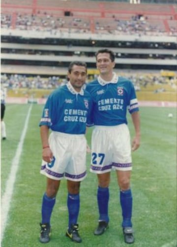 Dos grandes ídolos de Cruz Azul.