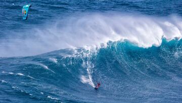 Gisela Pulido, kitesurf en Jaws