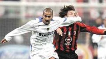 <b>RENACIMIENTO. </b>Verón ha recuperado su mejor nivel en el Inter, donde ha jugado cedido por el Chelsea.