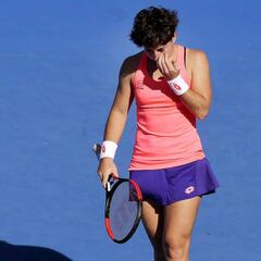 Las molestias físicas de Carla la condenan ante Cirstea