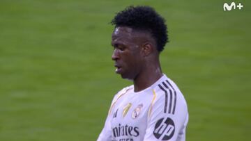 Hay reacciones que son el espejo del alma: vean a Vinicius tras el pitido final...