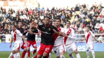 ESTADIO DE VALLECAS PARTIDO LIGA PRIMERA DIVISION
RAYO VALLECANO - MALLORCA , EMILIO NSUE