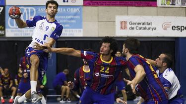 21/08/20 SUPERCIPA DE CATALUNYA SUPERCOPA DE CATALUÑA BALONMANO FC BARCELONA FRAIKIN BM GRANOLLERS POL VALERA