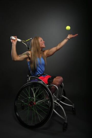 La tenista paralímpica Kaitlyn Verfuerth.