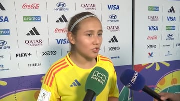 La jugadora destaca la dificultad del encuentro, el orden del rival y la importancia de mejorar la posesión y la toma de decisiones de cara al próximo desafío contra Estados Unidos en el Mundial Femenino Sub-17.