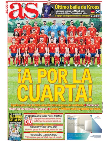 Las portadas de AS de junio