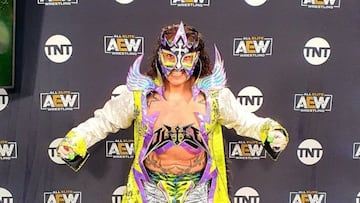 Juventud Guerrera en su presentación con AEW hace unos meses.
