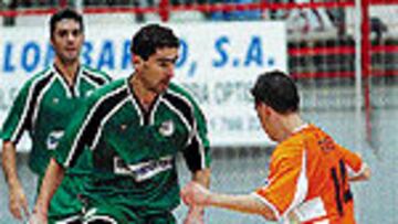 Daniel, en acción de ataque.