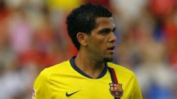 <b>BARCELONA</b> Dani Alves.