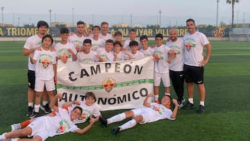 El Alevín A del Elche conquista la Liga Autonómica