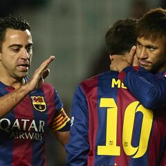 Los números de Neymar que ponen a Xavi contra las cuerdas
