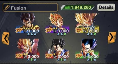 Dragon Ball Legends: el equipo fusión definitivo con Gogeta, Vegito y más
