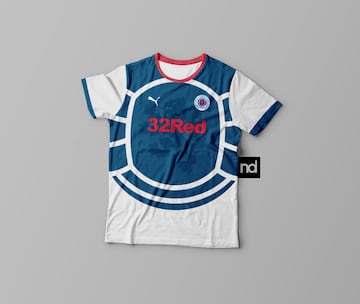 ¿Cómo serían las camisetas de los equipos basadas en su escudo?