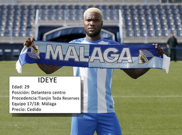 Los fichajes de invierno en Primera División