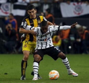 Guaraní complicó a los brasileños de Corinthians.