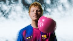 Spotify x Barça unveil Ed Sheeran jersey takeover for Clásico showdown