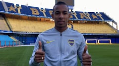 Sebastián Villa firma con Boca y recorre La Bombonera