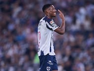 Anthony Martial durante un partido con Monterrey.