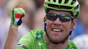Cuarto etapa de Cavendish y Voeckler sigue de amarillo