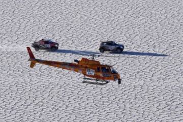 8ª Etapa: Uyuni e Iquique. Giniel de Villiers y Vladimir Vasilyev.