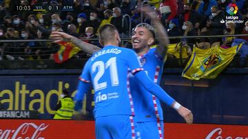 El mejor gol de LaLiga con diferencia: vean la locura aboluta de Correa