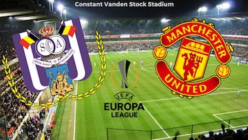 Anderlecht vs Man Utd: Europa League