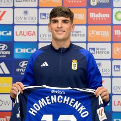 Homenchenko: “Llego a la quinta mejor Liga del mundo”