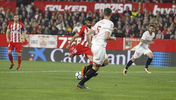 0-1. Diego Costa marcó el primer gol.