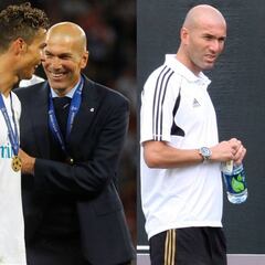 Zidane, entre Cristiano y 'Mou'