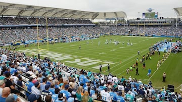 Los Ángeles Chargers fueron incapaces de llenar el StubHub Center en el partido contra los Miami Dolphis y hace que la NFL se plantee que vuelvan a San Diego.