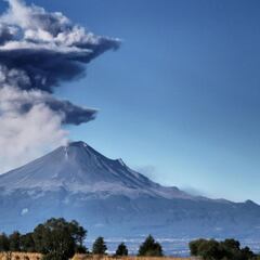 Estado de actividad del volcán Popocatépetl