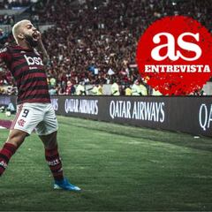 Gabigol, antes de la final con River: "Nunca me vine abajo"