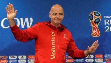 Infantino: “México, EU y Canadá estarán listos para 48 equipos”