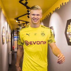 Haaland hace historia en la Champions